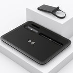 HQ-UD17 4 合 1 無線充電器手機支架充電底座，適用 iPhone、iWatch、AirPods 及其他 Android 手機，HQ-UD17