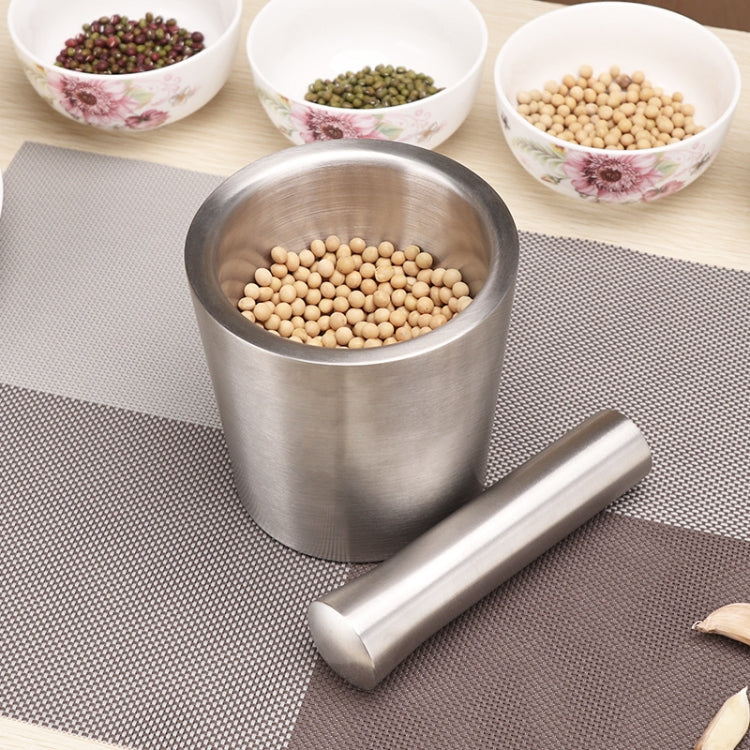 廚房304不鏽鋼蒜泥器香料豆類堅果研磨器，直形，腰形，鼓形，大碗形，大鼓形