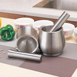 廚房304不鏽鋼蒜泥器香料豆類堅果研磨器，直形，腰形，鼓形，大碗形，大鼓形