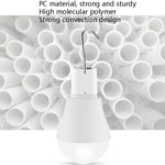 LED Solar Bulb USB Portable Outdoor Emergency Light Bulb Camping Lighting