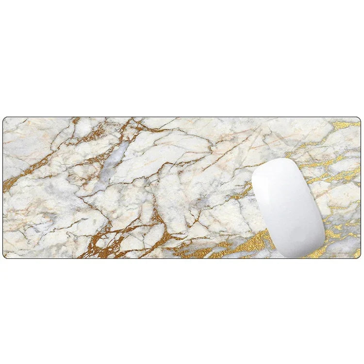大理石紋耐磨橡膠滑鼠墊，400x900x4mm，400x900x5mm，300x800x5mm，300x700x4mm