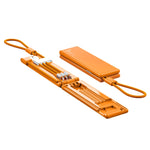 Oatsbasf 03083 便攜多功能 Micro USB + USB-C / Type-C + 8 Pin 三合一充電線，白色、灰色、橙色、綠色
