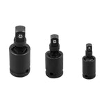 Windurate萬向接頭連接器 電動扳手套筒接頭 電動轉向頭，規格：1/4英吋，1/4英吋，1/2英吋，3/8英吋