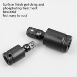 Windurate萬向接頭連接器 電動扳手套筒接頭 電動轉向頭，規格：1/4英吋，1/4英吋，1/2英吋，3/8英吋