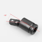 Windurate萬向接頭連接器 電動扳手套筒接頭 電動轉向頭，規格：1/4英吋，1/4英吋，1/2英吋，3/8英吋