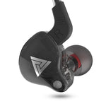 QKZ AK6 2對入耳式3.5mm有線重低音運動耳機，2對，2雙