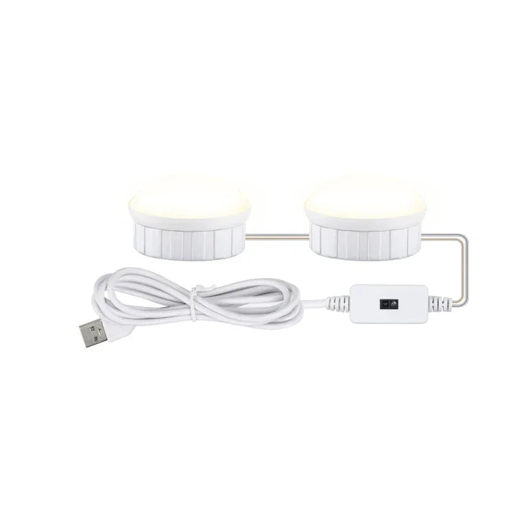LED 化妝鏡燈美容補光燈手勢感應鏡前燈，2 燈泡，6 燈泡，10 燈泡，14 燈泡