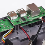 Retroflag NESPi機殼+遊戲主機盒，帶LED指示燈，適用Raspberry Pi，Retroflag NESPi機殼+