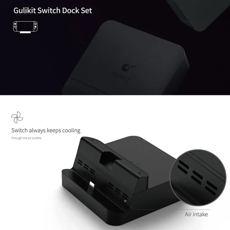 Gulikit便攜手機對接視頻支架，適用Nintendo Switch，對接視頻支架