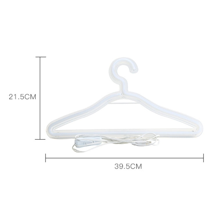 HS-20002 LED 衣架霓虹燈 房間裝飾燈 節日燈，白光，暖光，粉光