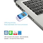 TTE35065 數字 USB 溫度數據記錄器，適用於倉庫儲存、冷藏、冷凍庫和實驗室，TTE35065
