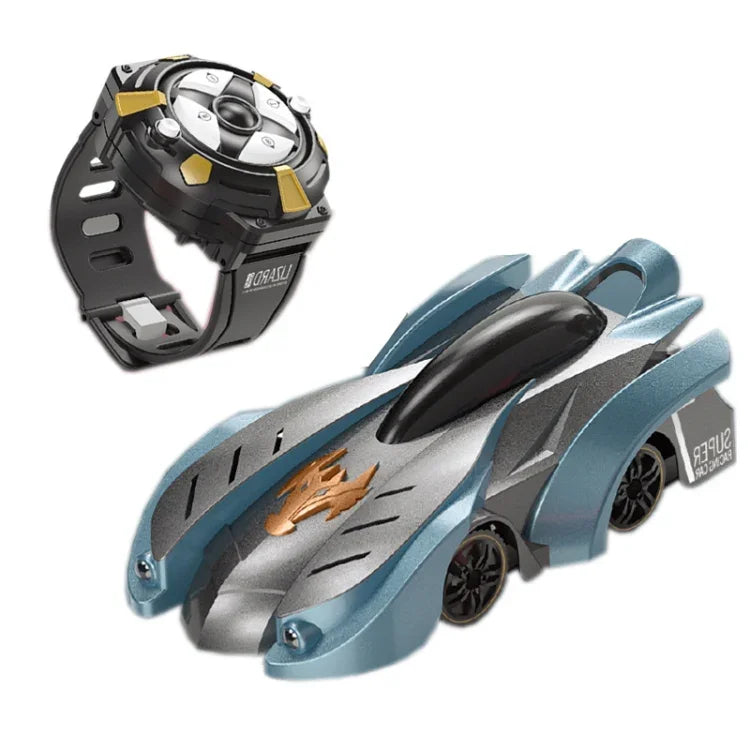 遙控壁虎車迷你電動遙控車兒童玩具，紅色充電手柄 RC 版，紅色火焰手柄 RC 版，藍色剎車手柄 RC 版，藍色閃電手柄 RC 版，紅色充電手錶 RC 版