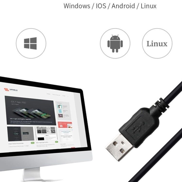 VS5905 一維有線紅光掃描器 超市快遞收銀條碼掃描器