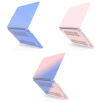 奶油風格筆記型電腦塑膠保護殼，適用於MacBook Air 11 A1370 & A1465，MacBook Retina 12 A1534，MacBook Pro 13 A1278，MacBook Retina 13 A1425 & A1502，MacBook Pro 13 A1989 & A2159，MacBook Air 13 A2179 & A2337