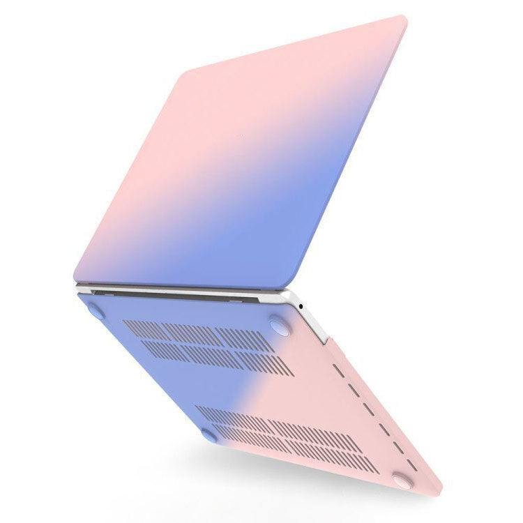 奶油風格筆記型電腦塑膠保護殼，適用於MacBook Air 11 A1370 & A1465，MacBook Retina 12 A1534，MacBook Pro 13 A1278，MacBook Retina 13 A1425 & A1502，MacBook Pro 13 A1989 & A2159，MacBook Air 13 A2179 & A2337