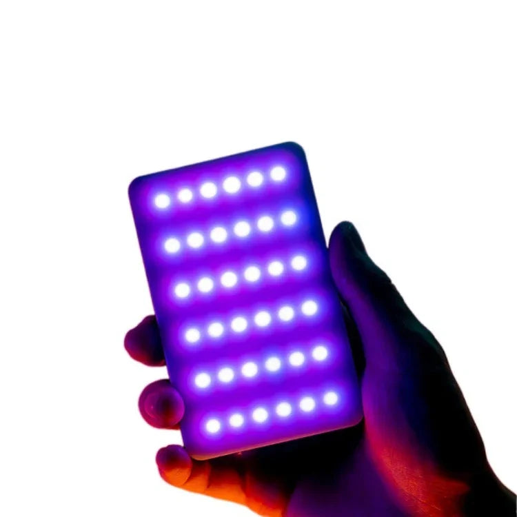 Ulanzi VL120 RGB 全彩 RGB 單眼相機攝影直播小燈，VL120 RGB