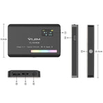 Ulanzi VL120 RGB 全彩 RGB 單眼相機攝影直播小燈，VL120 RGB