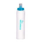 AFISHTOUR TPU 戶外運動軟水袋馬拉松水瓶折疊水袋，容量：400ml（藍色），400ml（透明），300ml（藍色），300ml（透明）