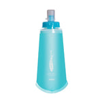 AFISHTOUR TPU 戶外運動軟水袋馬拉松水瓶折疊水袋，容量：400ml（藍色），400ml（透明），300ml（藍色），300ml（透明）