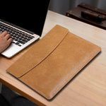 橫式荔枝紋筆記型電腦內袋，適用於MacBook 13吋 A1708 / 1706/1989 / A2337 / A2338，15吋 A1707 / 1990，Pro 16吋 A2141