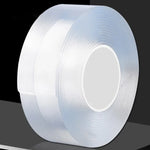 透明雙面膠納米膠帶水洗無痕膠帶，1x30x1000mm，1x30x2000mm，1x30x3000mm，2x30x1000mm，2x30x2000mm，2mm x 3cm x 3m，2x30x5000mm