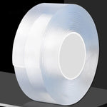 透明雙面膠納米膠帶水洗無痕膠帶，1x30x1000mm，1x30x2000mm，1x30x3000mm，2x30x1000mm，2x30x2000mm，2mm x 3cm x 3m，2x30x5000mm