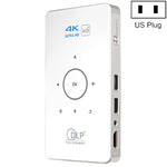 C6 1G+8G Android 系統智能 DLP 高清迷你投影機 便攜家用手機投影機，美國插頭（黑色），歐洲插頭（黑色），英國插頭（黑色），澳洲插頭（黑色），美國插頭（白色），澳洲插頭（白色）