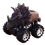 3 PCS  Children's Gift Dinosaur Toy Car Model Pull Back Mini Toy Car