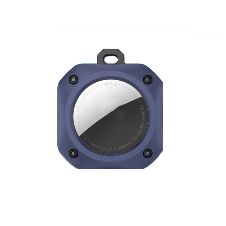 2件組適用於 AirTag 第二代 / AirTag 第一代定位追蹤防摔防丟印花保護套，黃色、白色、棕色、綠色、藍色、黑色