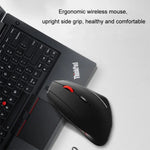 Lenovo Thinkbook 無線滑鼠人體工學設計側握滑鼠，側握滑鼠