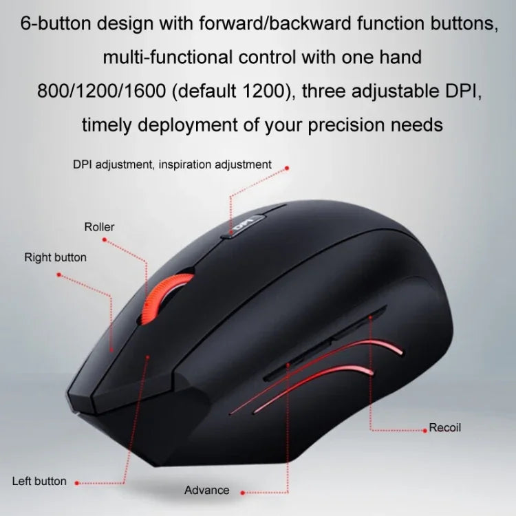 Lenovo Thinkbook 無線滑鼠人體工學設計側握滑鼠，側握滑鼠