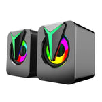 FT-25-1 RGB 彩色燈光桌面電腦喇叭
