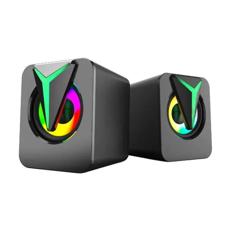 FT-25-1 RGB 彩色燈光桌面電腦喇叭