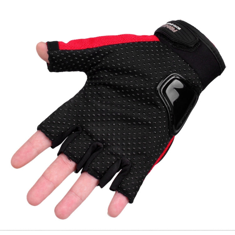 PRO-BIKER PRO01C 戶外騎行手套摩托車防摔安全保護半指手套，M, L, XL, XXL