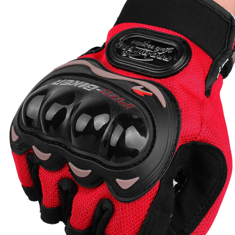 PRO-BIKER PRO01C 戶外騎行手套摩托車防摔安全保護半指手套，M, L, XL, XXL