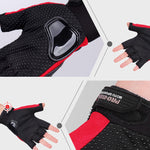 PRO-BIKER PRO01C 戶外騎行手套摩托車防摔安全保護半指手套，M, L, XL, XXL