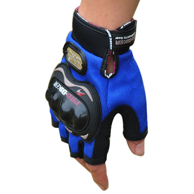 PRO-BIKER PRO01C 戶外騎行手套摩托車防摔安全保護半指手套，M, L, XL, XXL