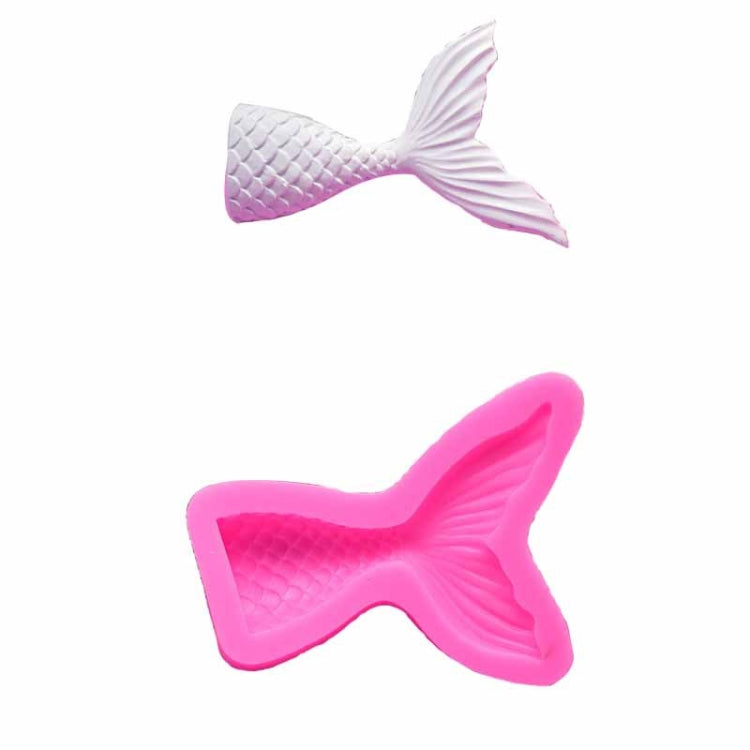 迷你美人魚尾液態矽膠模具 翻糖烘焙模具，小號（粉紅）15-95，大號（粉紅）15-94，小號（灰色）15-95，大號（灰色）15-94