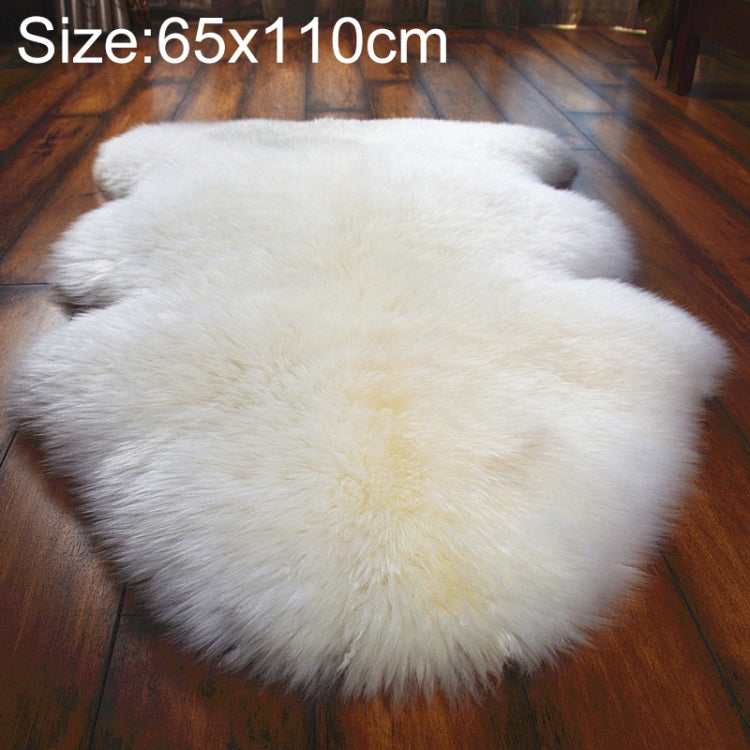 純正羊毛沙發靠墊毛皮整張羊皮地毯 窗飾墊，60x90cm，65x100cm，65x110cm，80x120cm