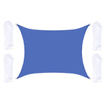 戶外花園遮陽帆防水防紫外線帳篷，尺寸：2m x 2.5m，2m x 2.5m