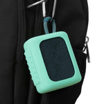 JBL GO3 藍牙喇叭矽膠保護套附掛鉤，紅色、黑色、銀灰色、橘色、深藍色、薄荷綠、軍綠色