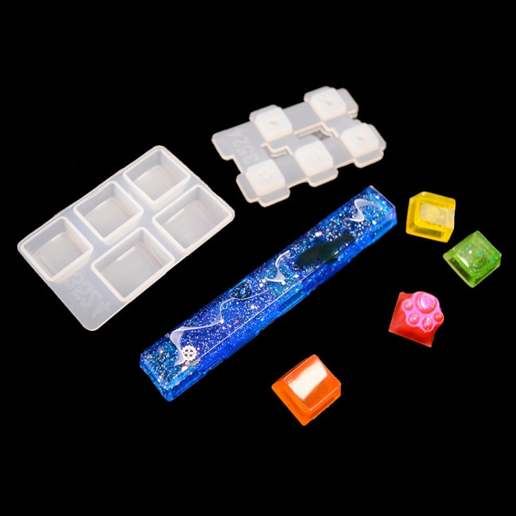 DIY 鍵帽矽膠模具 OEM 機械鍵盤矽膠模具, MD3520, MD3521, MD3522, MD3523, MD3524, MD3525