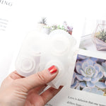 3合1 DIY 水晶滴膠戒指吊墜矽膠模具 弧形截面戒指模具, 3合1 戒指模具