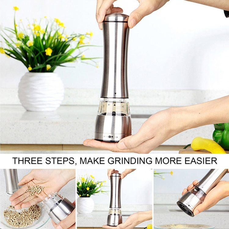 JE0318 不鏽鋼手動多功能胡椒研磨器 廚房烹飪工具，JE0318