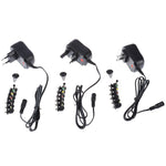 C5 3-12V 12W 可調電壓穩壓開關電源供應器 電源適配器 多功能充電器 含 DC 接頭，美規插頭，英規插頭，歐規插頭