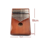 17 音調拇指鋼琴 Kalimba 初學者入門指鋼琴，棕色，棕色套裝，黃色，黃色套裝，木質，木質套裝，黑色，黑色套裝