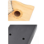17 音調拇指鋼琴 Kalimba 初學者入門指鋼琴，棕色，棕色套裝，黃色，黃色套裝，木質，木質套裝，黑色，黑色套裝