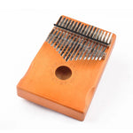 17 音調拇指鋼琴 Kalimba 初學者入門指鋼琴，棕色，棕色套裝，黃色，黃色套裝，木質，木質套裝，黑色，黑色套裝