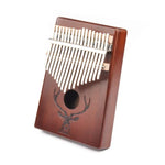 17 音調初學者指鋼琴鹿頭 Kalimba 拇指鋼琴