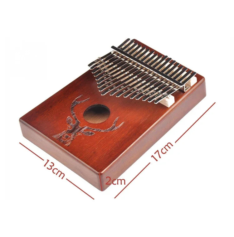 17 音調初學者指鋼琴鹿頭 Kalimba 拇指鋼琴